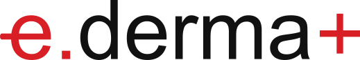e.derma+ logo